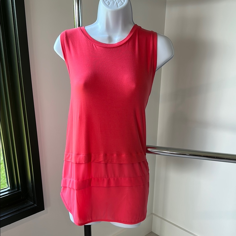 Michael Kors coral colored top - NWT